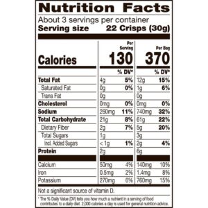 Gardetto&apos;sTM Snack Crisps Original Recipe 7 ct 3 oz